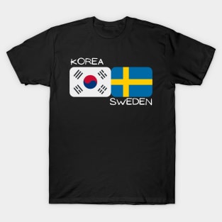 Korean Swedish - Korea, Sweden T-Shirt